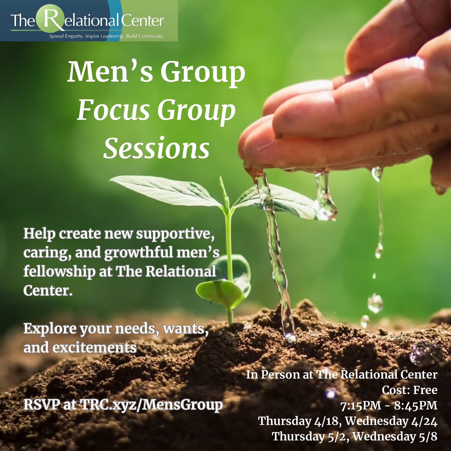 Men's Group Focus Group Sessions